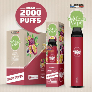 Ma Petite Vape Mega – Passion 0mg 2000 Puffs