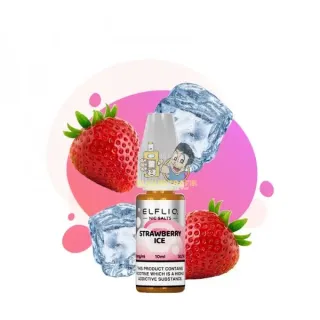 Elfliq by Elf Bar – Strawberry Ice Nic Salt 10ml 20mg