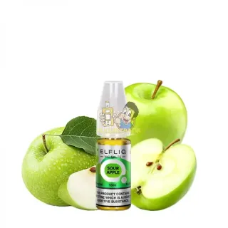 Elfliq by Elf Bar - Sour Apple Nic Salt 10ml 20mg